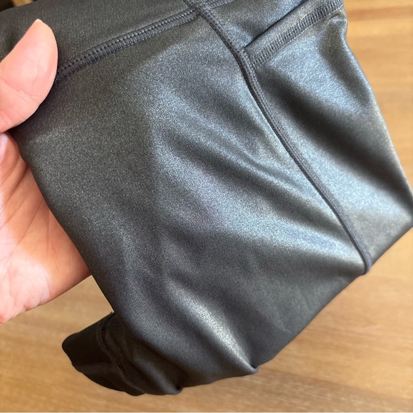 Athleta Inclination Moto Tight, Size Small Black Graphite - Picture 6 of 9